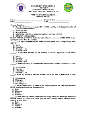 Q3 Science 9 Module 2 - 9 Science Quarter 3 – Module 2: When Volcanoes ...