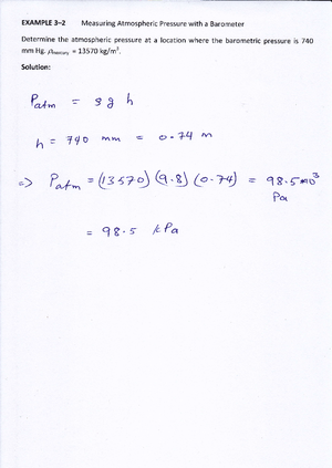 2 CHE 204 Chapter 2 - CHE 204: Fluid Mechanics Chapter 2- Properties of ...