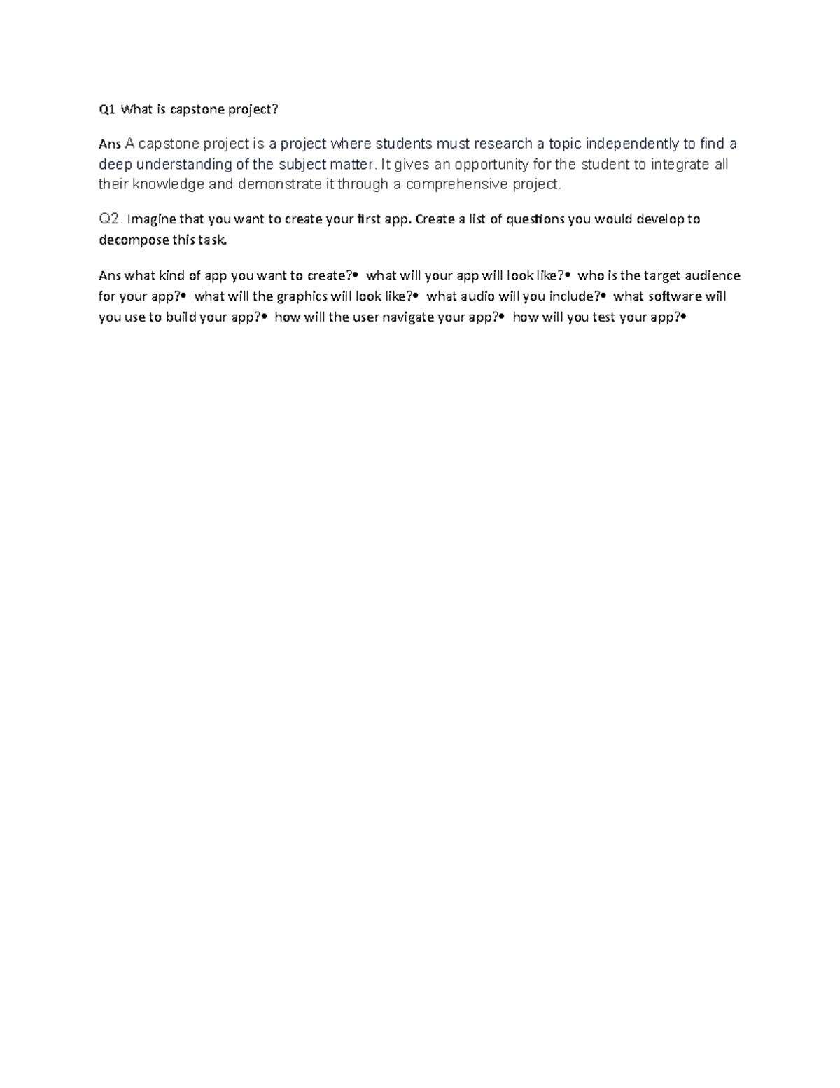 New Microsoft Office Word Document Q1 What Is Capstone Project Ans A New Microsoft Office Word Document Q1 What Is Capstone Project Ans A