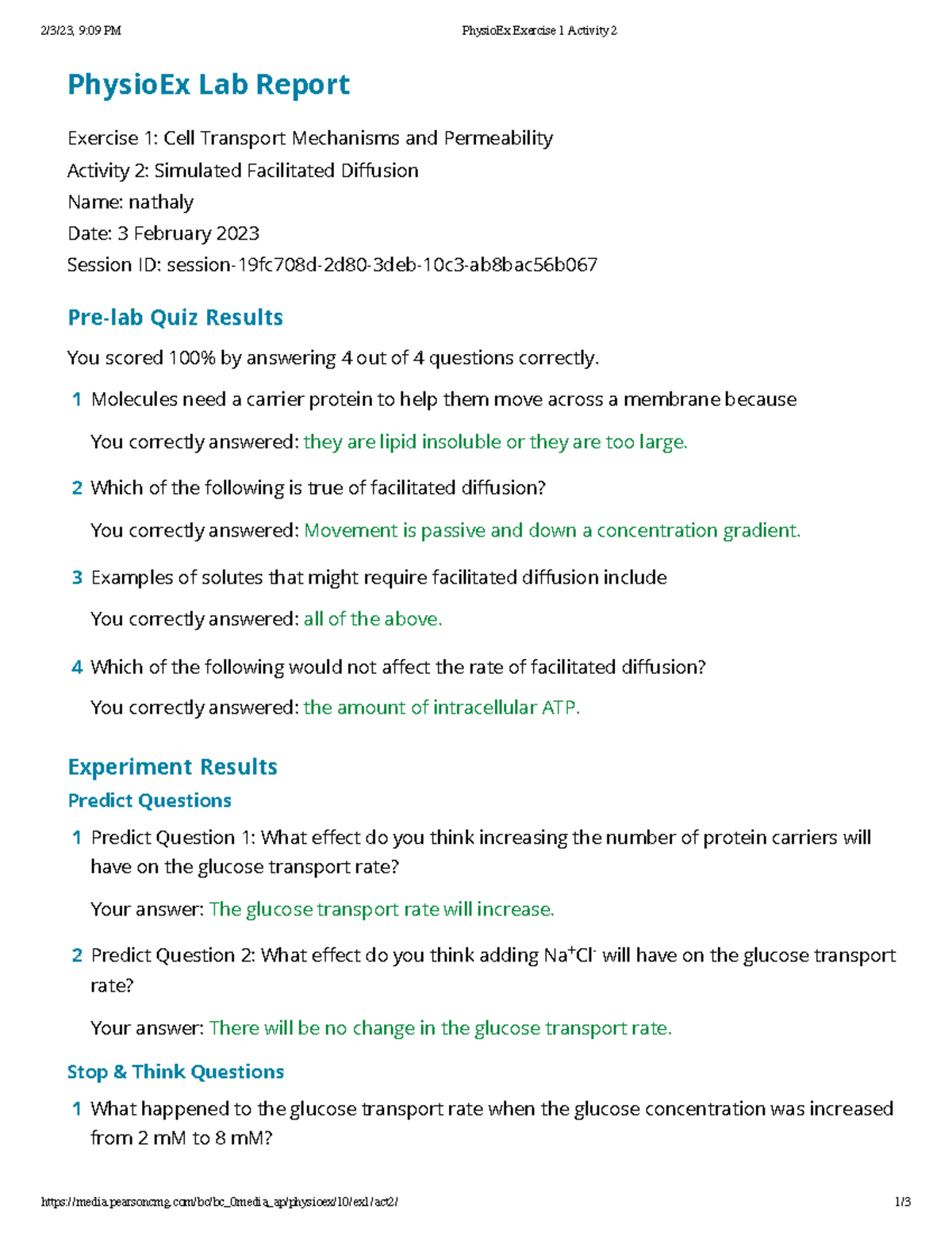 Physio Ex Exercise 1 Activity 2 - Pearsoncmg/bc/bc_0media_ap/physioex ...