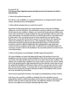 Behavior Modification Project - You will propose a program for changing ...