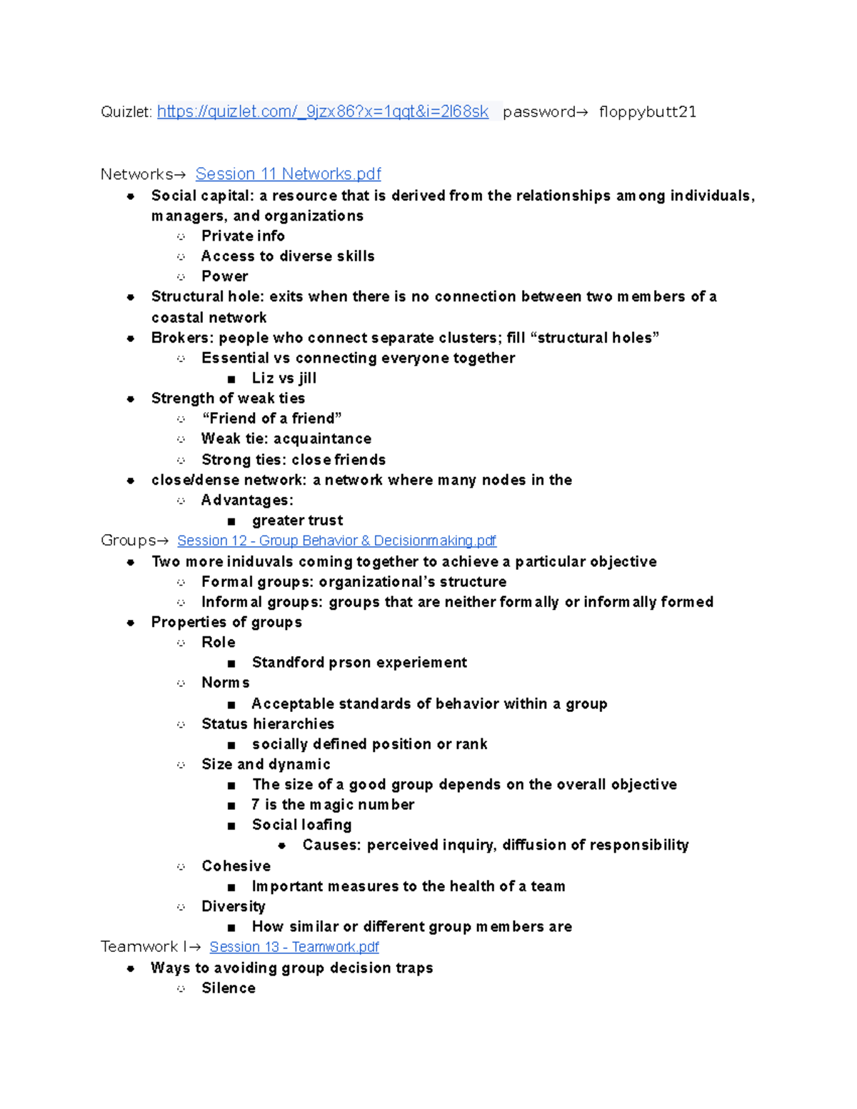 Module 2 Textbook Notes - Quizlet: Quizlet/_9jzx86?x=1qqt&i=2l68sk ...