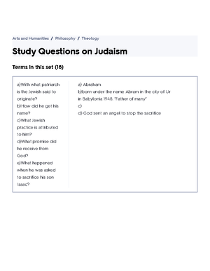 Survey Of World Religions- Chapter 8 Flashcards Quizlet - ... "An ...