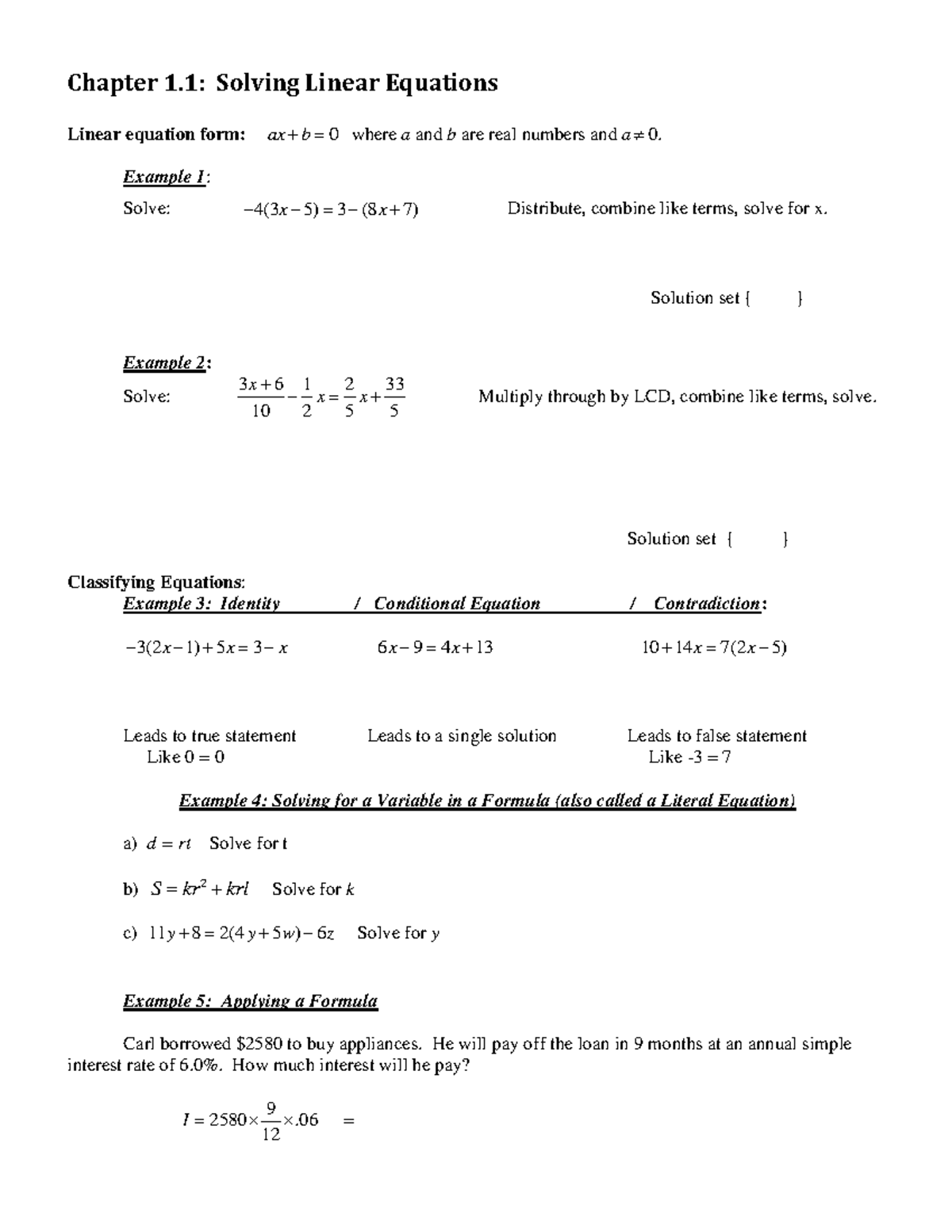 ch-1-1-and-1-2-outline-2019-chapter-1-solving-linear-equations