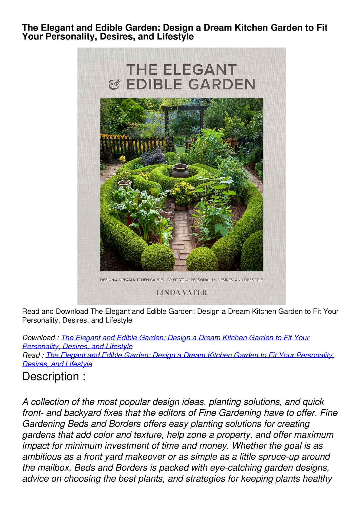 read-download-the-elegant-and-edible-garden-design-a-dream-kitchen