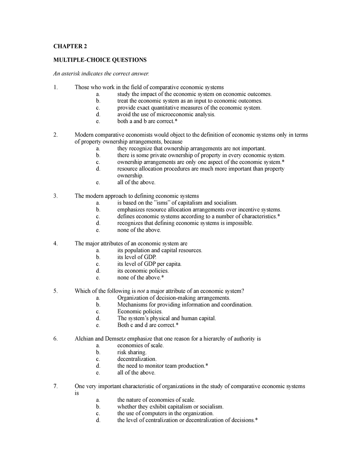 41 chapter 2 economic systems worksheet answers Worksheet Information