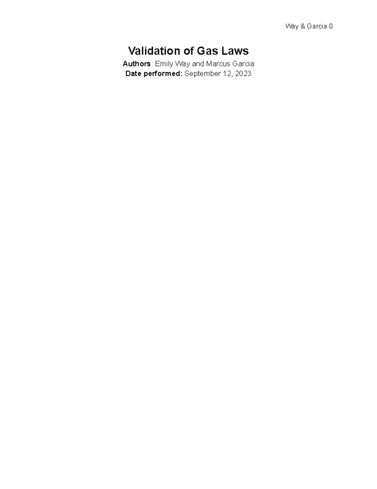 Validationof Gas Laws Graphs Data Handout Question Answers Way