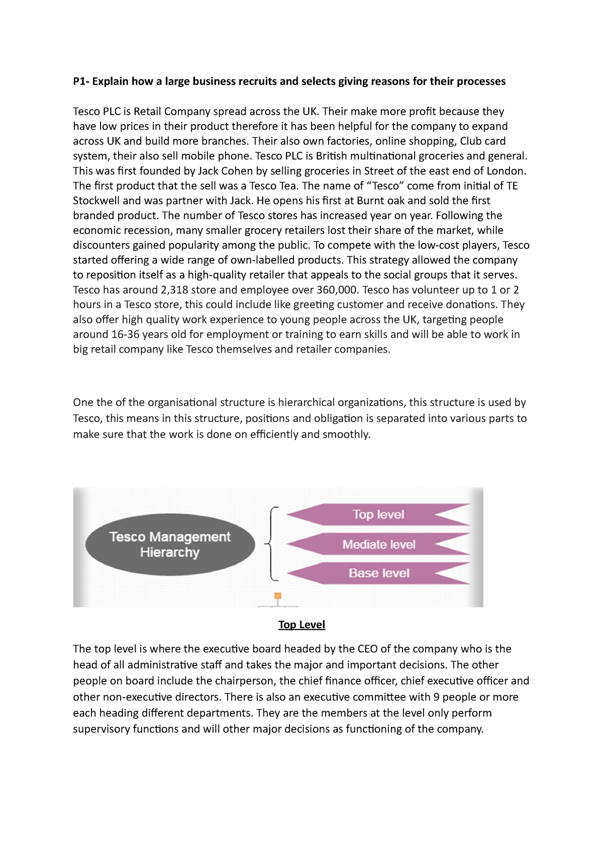 unit 8 assignment 1 business level 3