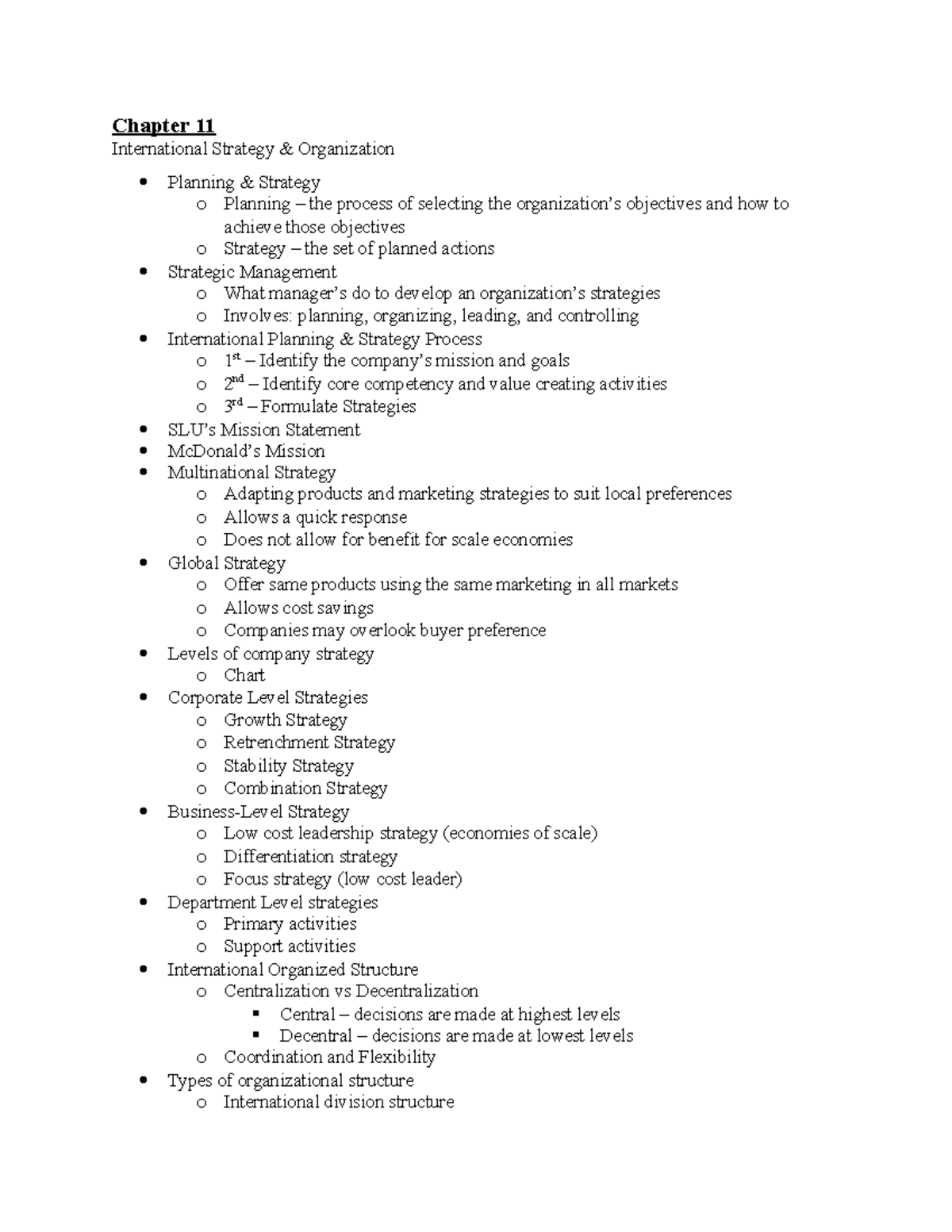 MGMT 425 Exam 3 - Ms. Budden - MGMT 425 - Intro International Bus 