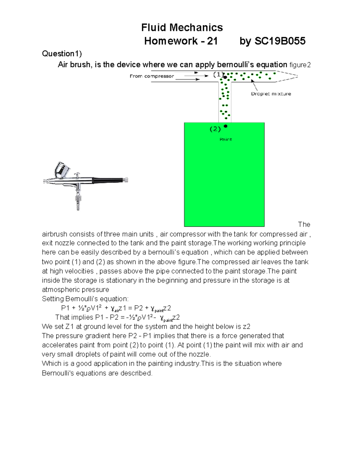 Fluid Mechanics HW-21 - The Tutorial On Newtons Law And Vortex - Fluid ...