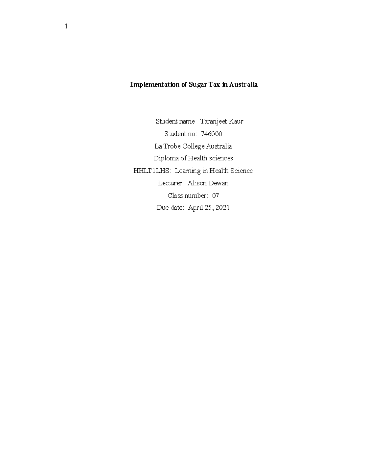 sugar-tax-essay-hlt1lhs-latrobe-studocu