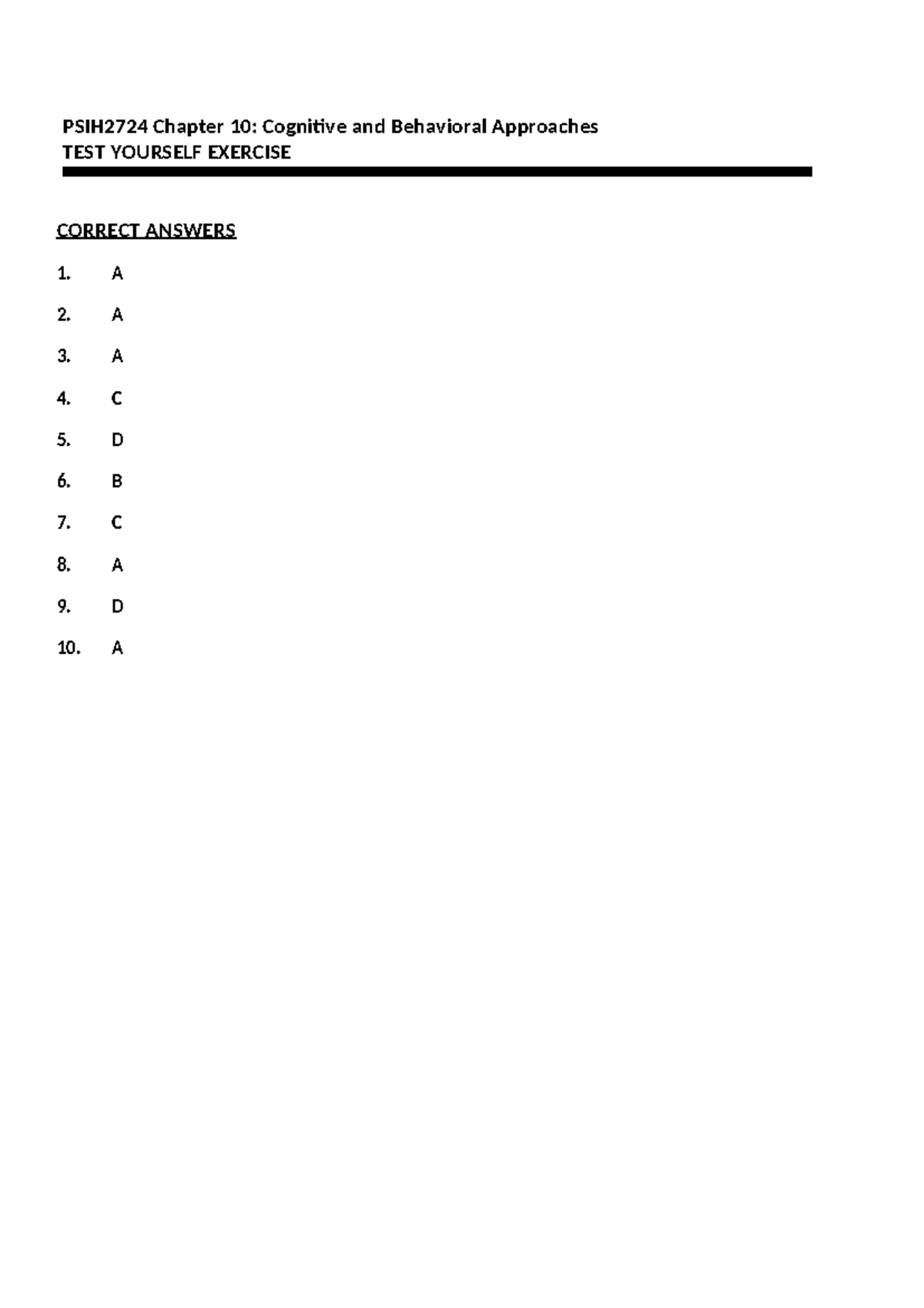 PSIH2724 Chapter 10 Test Yourself Exercise Answers 2024 - ELRM2624 ...