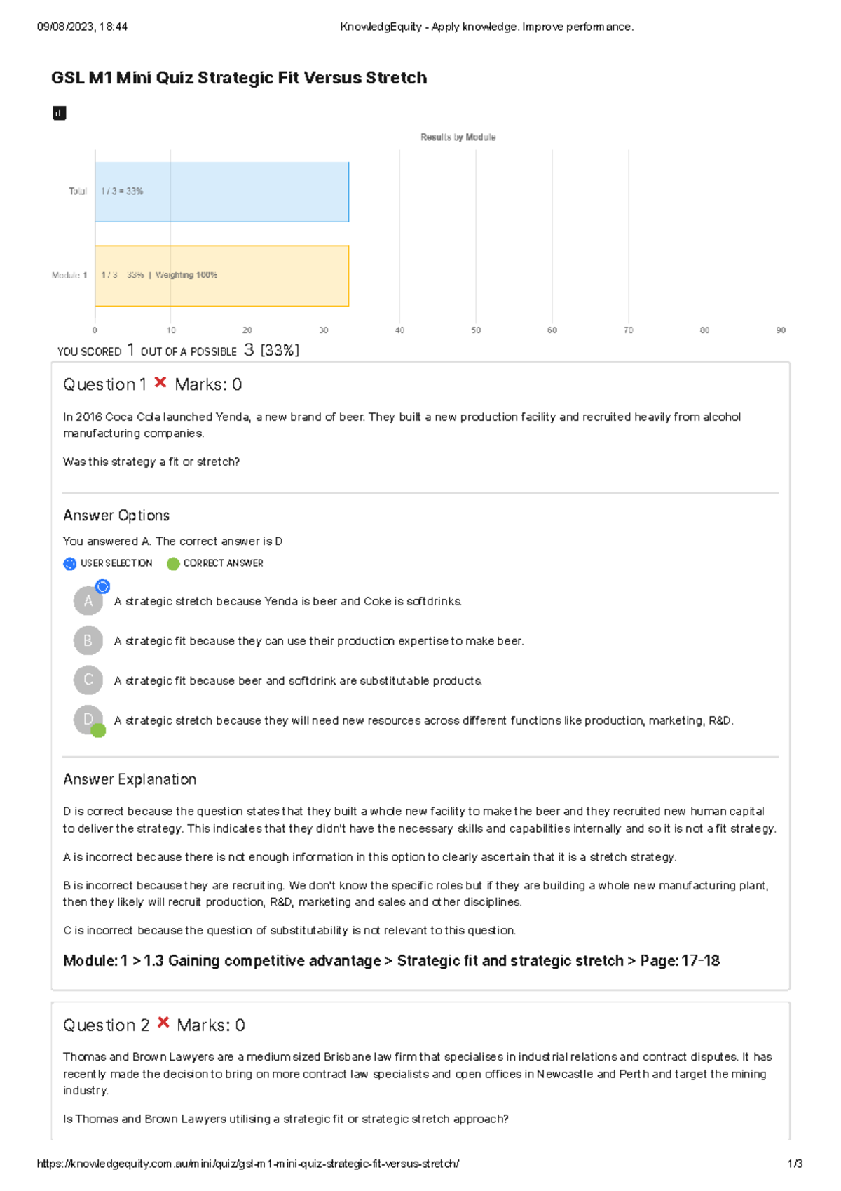 Mini3 Stratergic Fit Vs Stretch - 09/08/2023, 18:44 KnowledgEquity ...