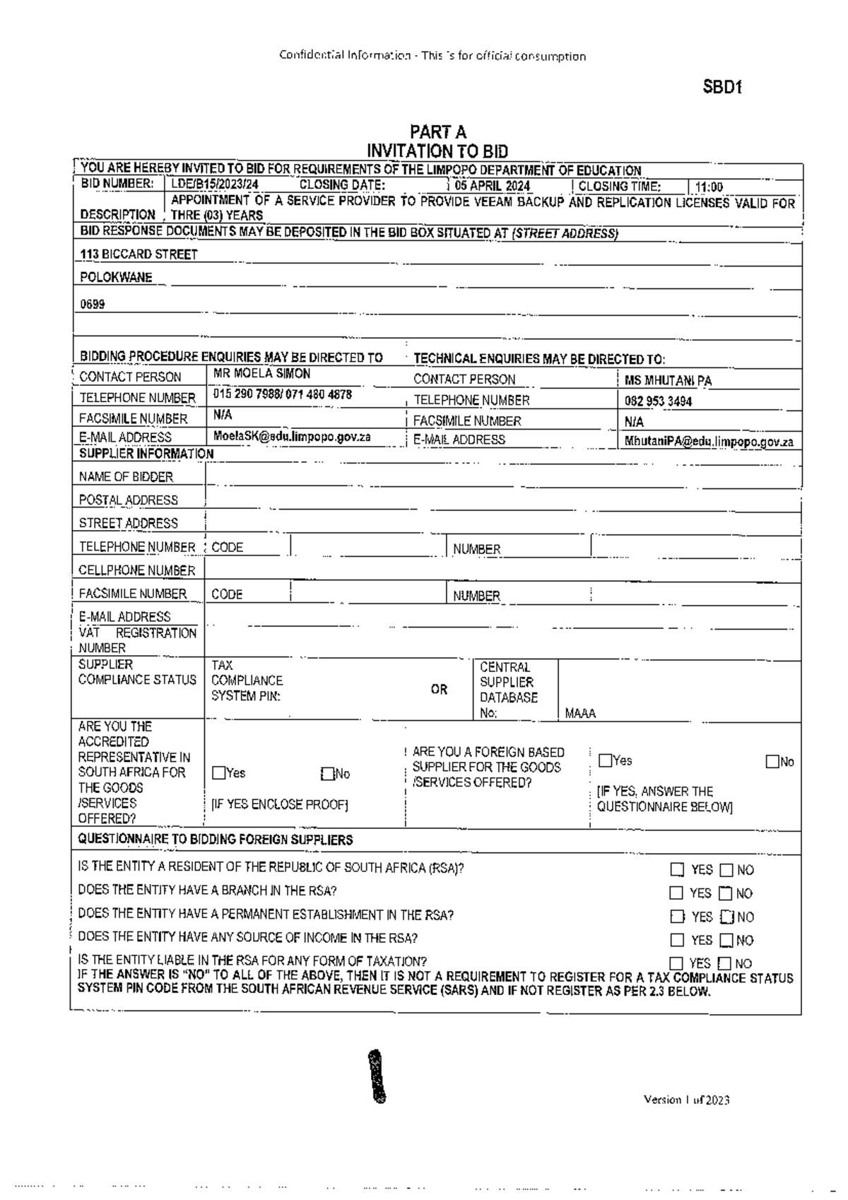 Veeam 10032024215955 - this document clearly highlight how the national ...
