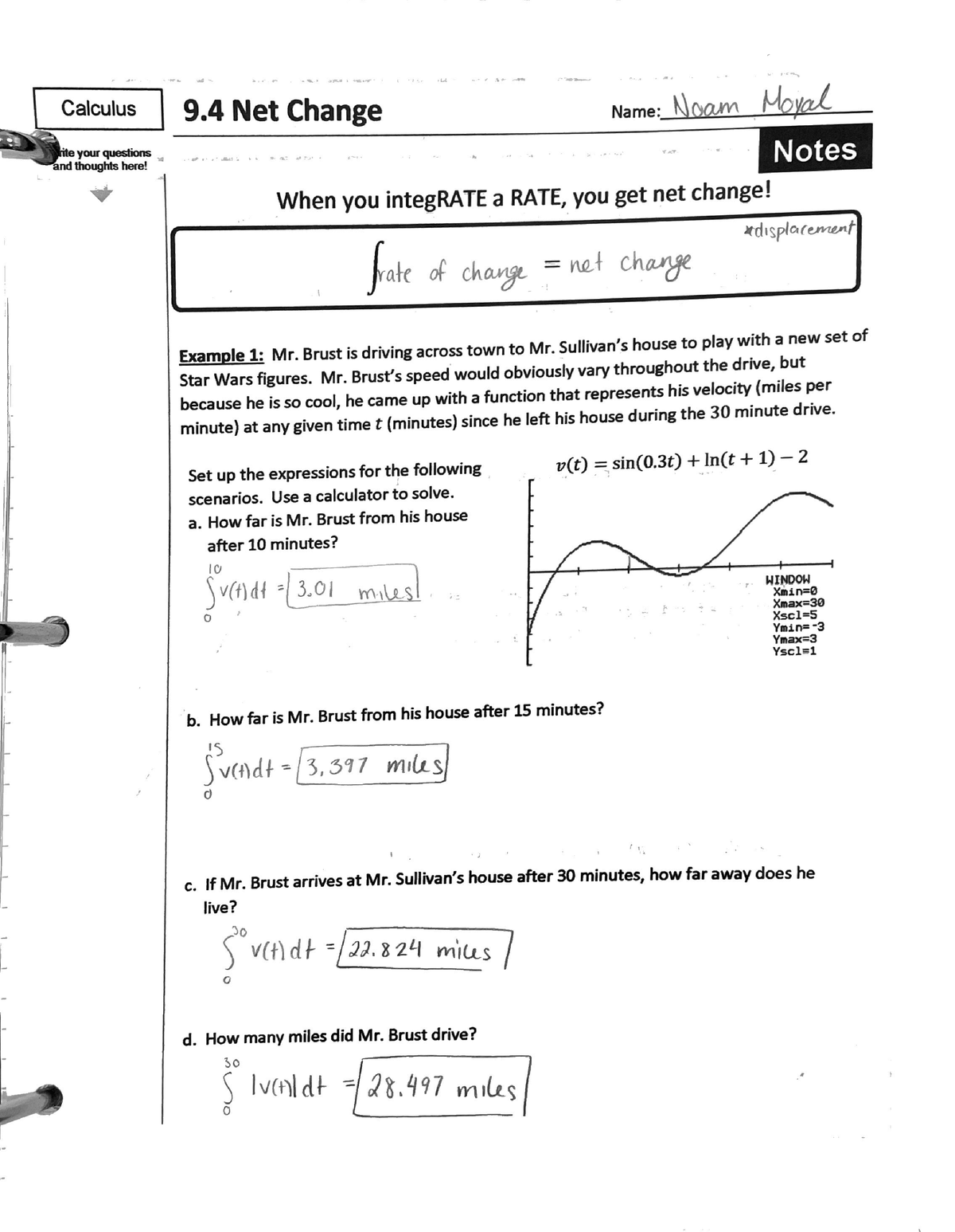 Unit 8 - Calculus - MATH 10B - Studocu