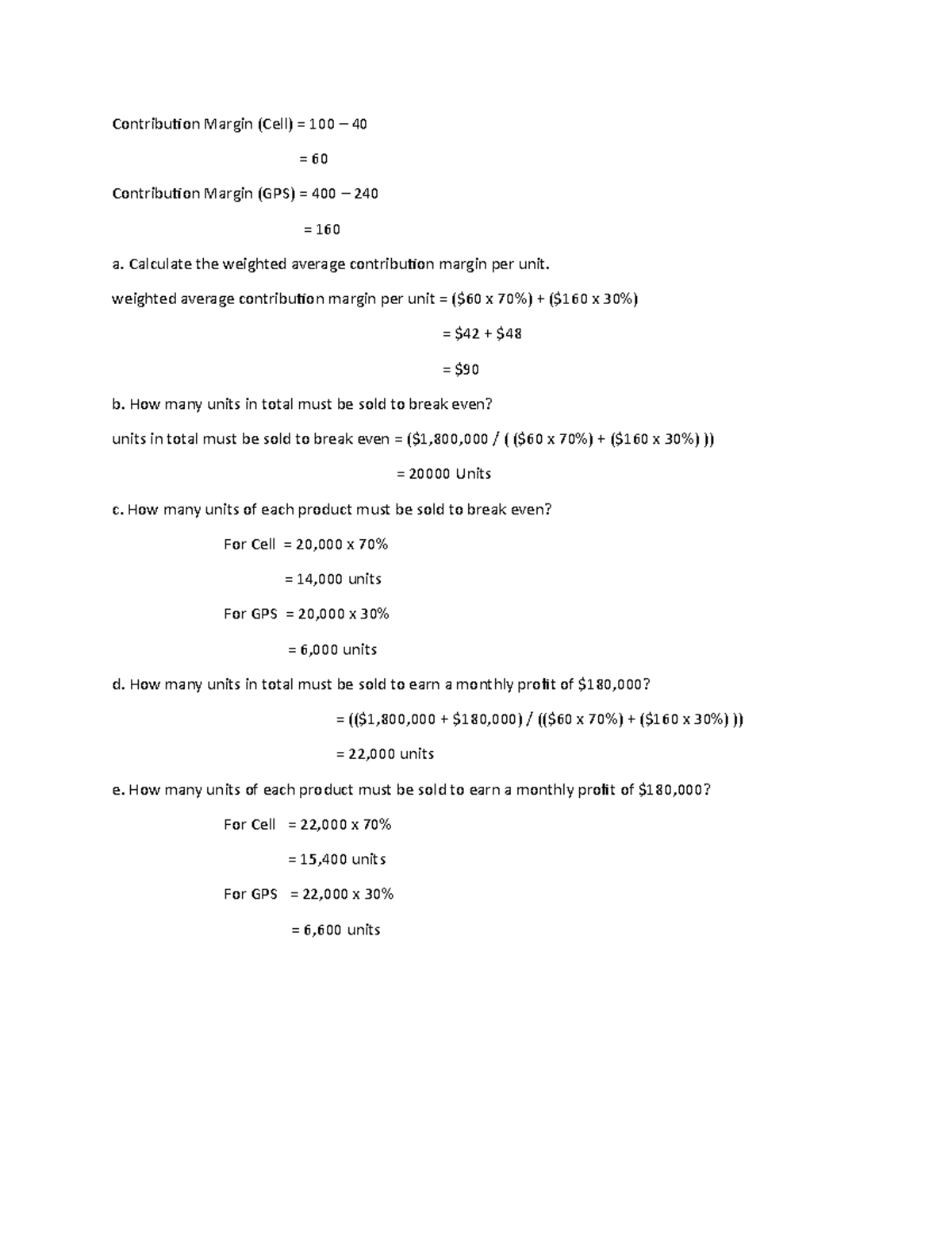 accounting assignment 4th week