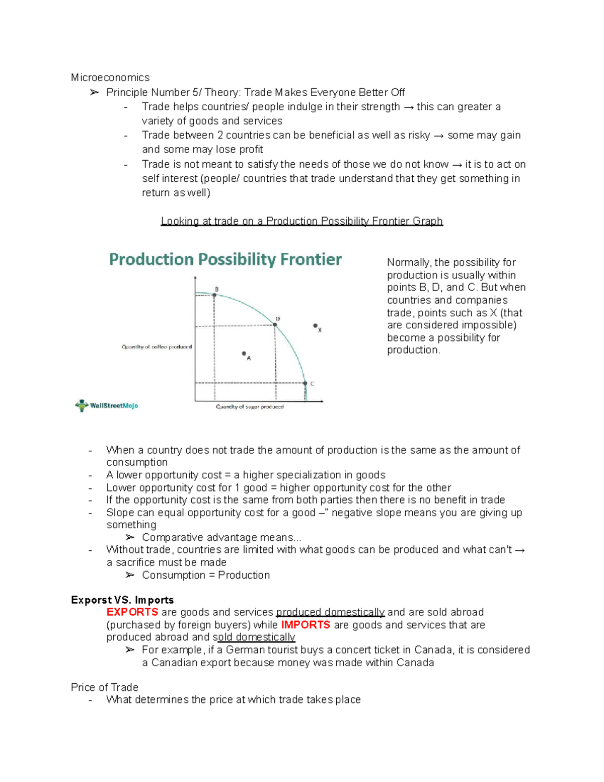 Ch. 3 Interdependence And The Gains From Trade - Microeconomics ...