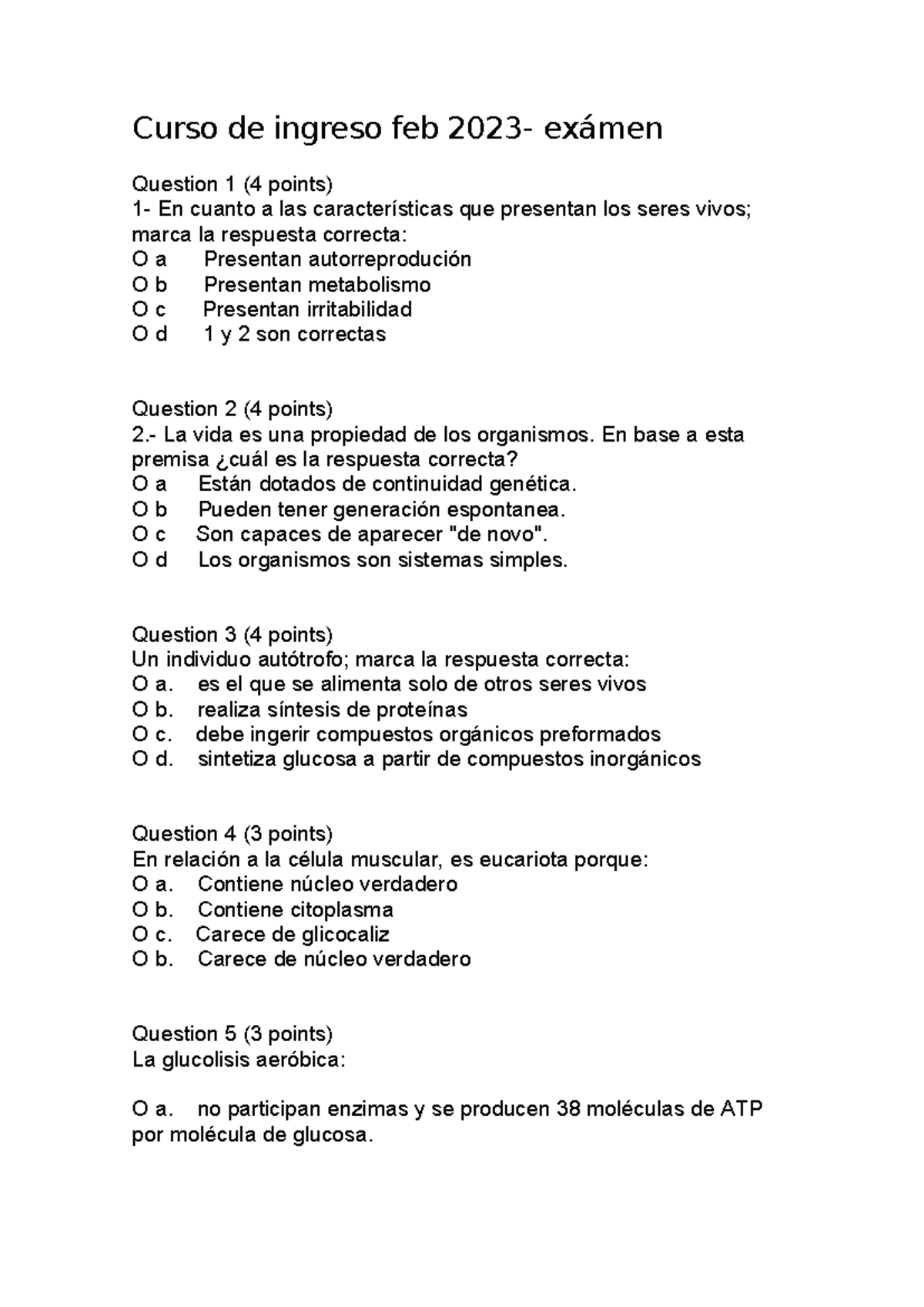 Exámen Curso Uai Feb - Resumen Anatomia Humana - Curso De Ingreso Feb ...