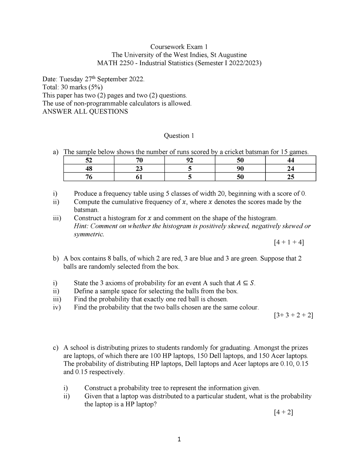 coursework math t 2022 sem 3