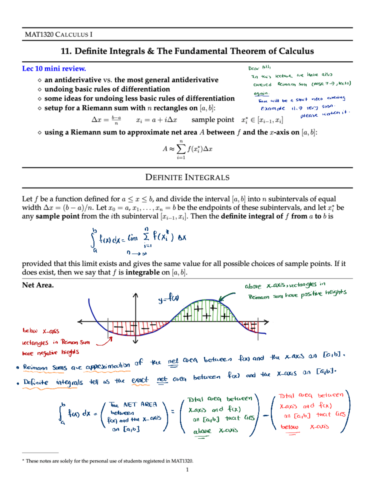 MAT 1320, note 11, filled 1 - 1320 - Studocu