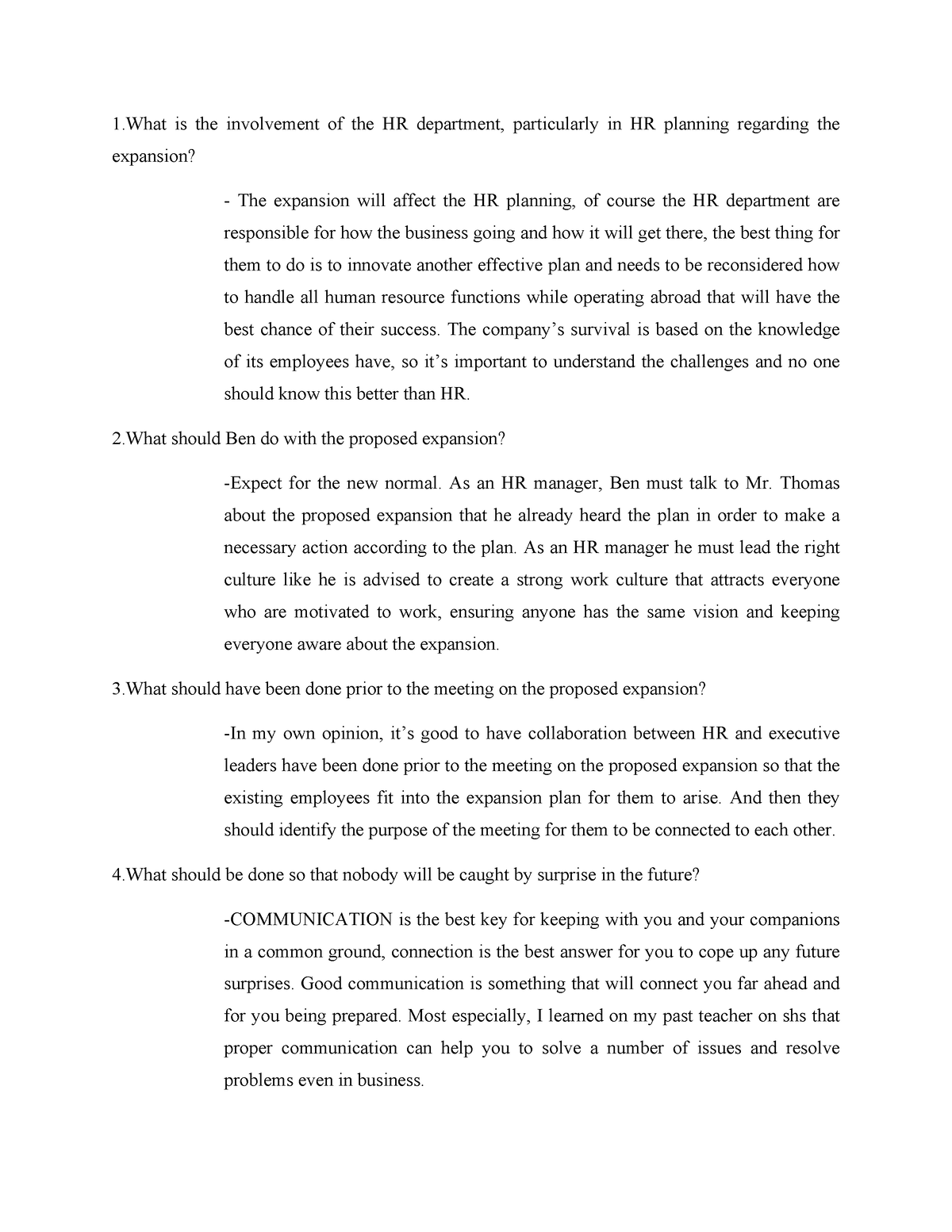 case-analysis-in-human-resource-planning-1-is-the-involvement-of-the