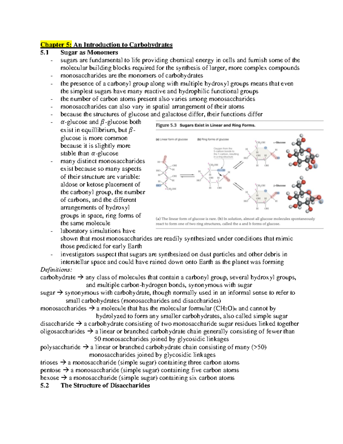 BIOL 102 - Chapter 5 - Textbook Notes For Online BIOL 102 With Dr ...