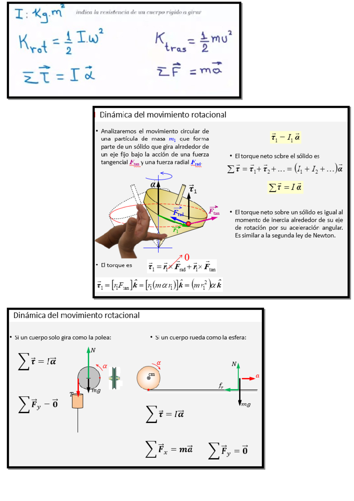 Torque Y Dinámica Rotacional - Fisica 1 - Studocu
