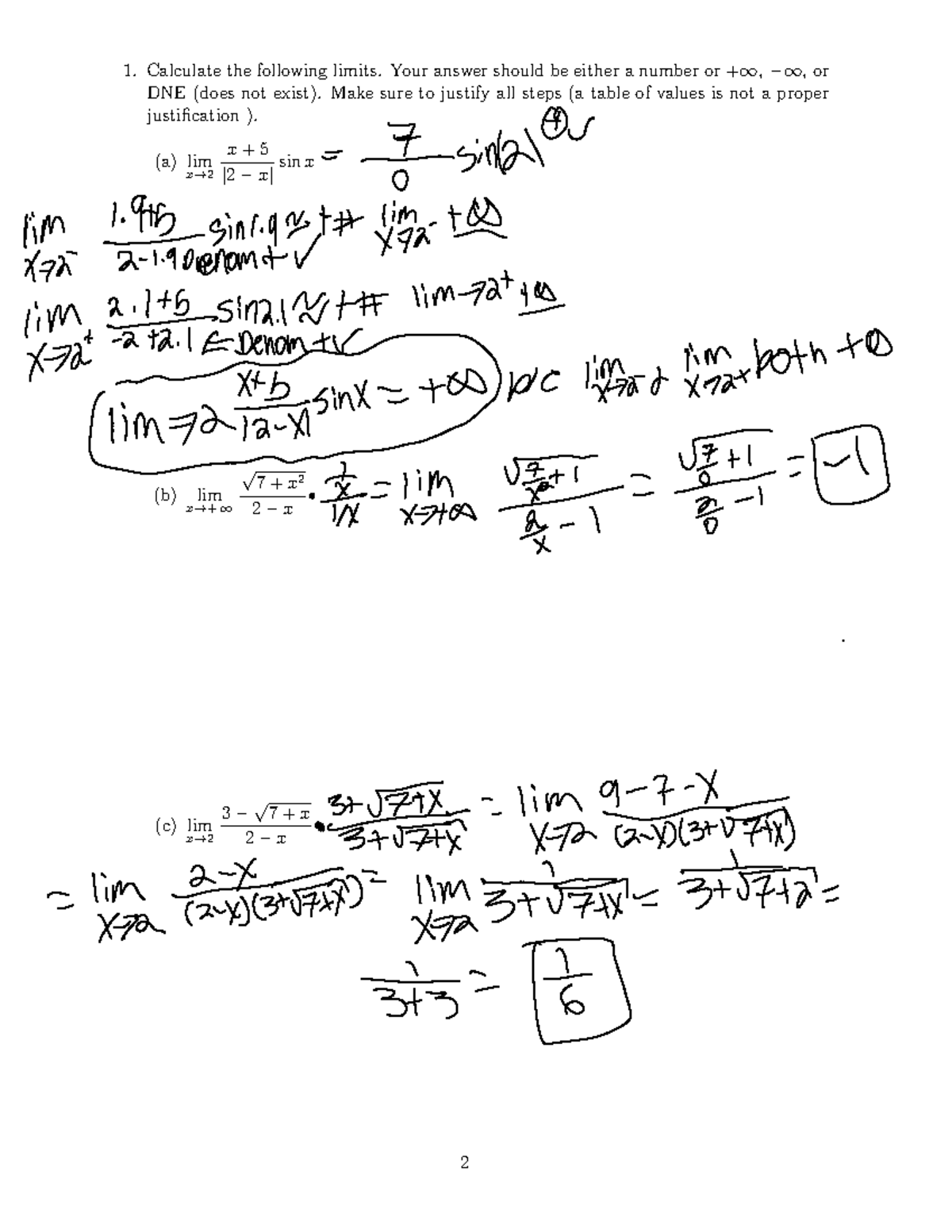 Pezzoli Mid1 Win18 - Math Stuffffffffffffffffffffffff - Studocu