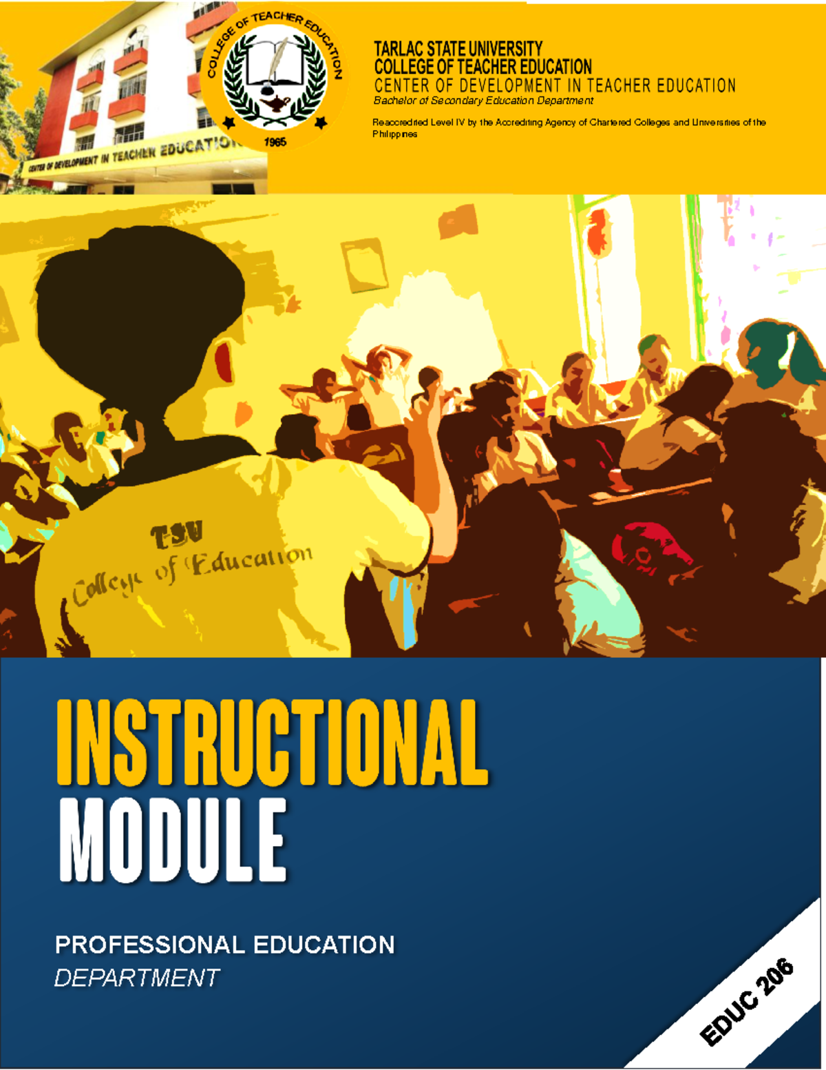 EDUC 206 Module 7 - enjoy - Reaccredited Level IV by the Accrediting ...