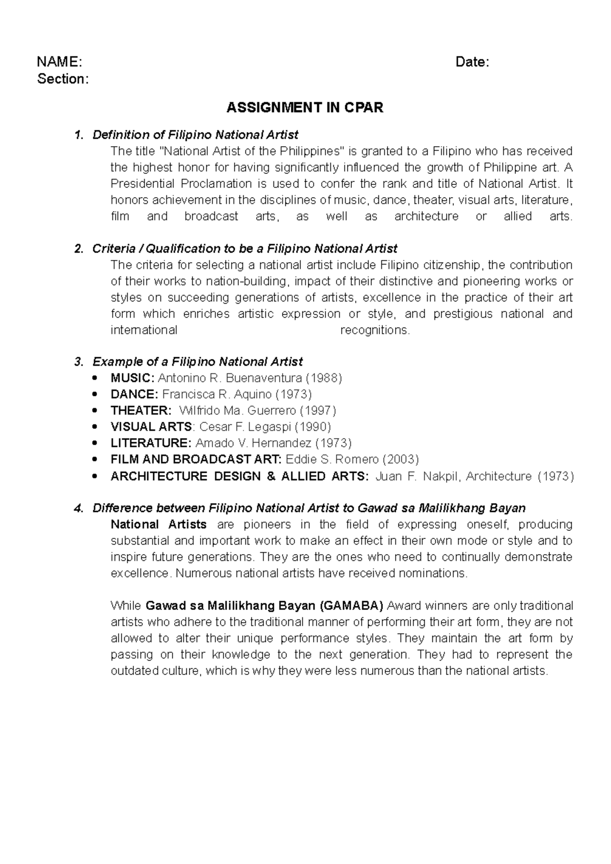 cpar-assignment-filipino-national-artist-name-date-section