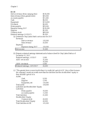 Chapter 11 Outline - Notes - CHAPTER 11 Reporting and Analyzing ...