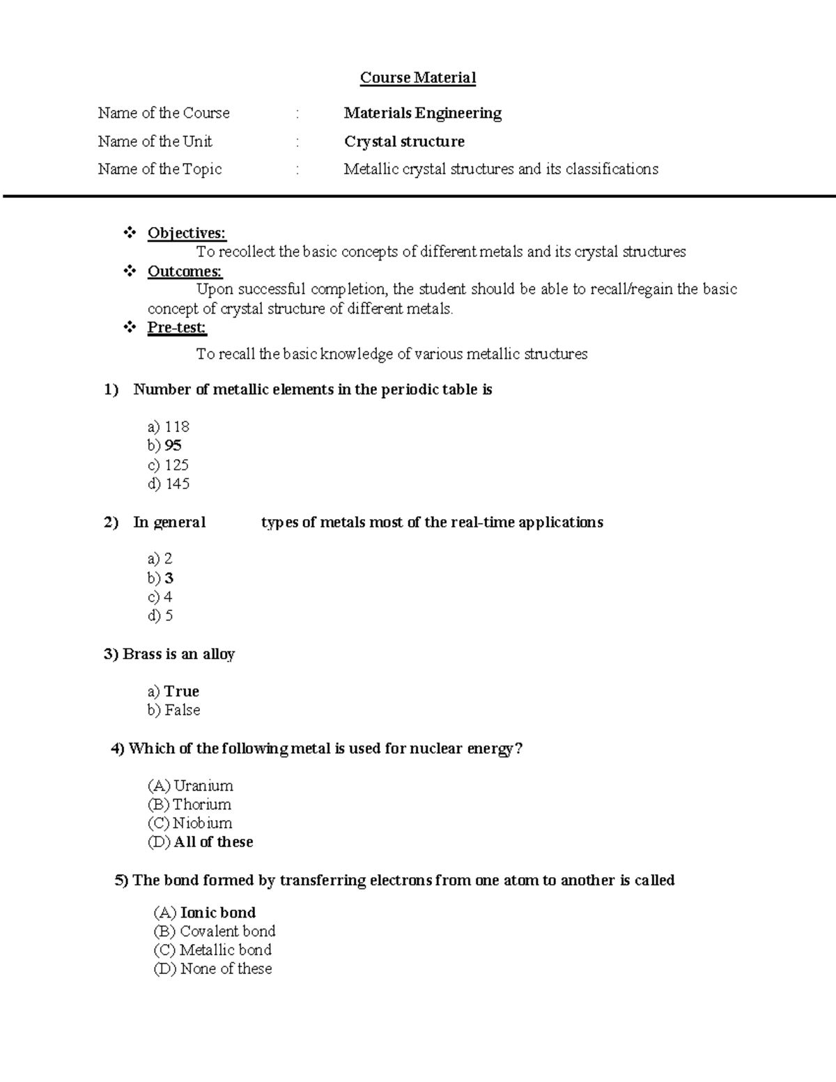 Materialengg - Summary Fundamentals Of Plant Biochemistry - Course ...