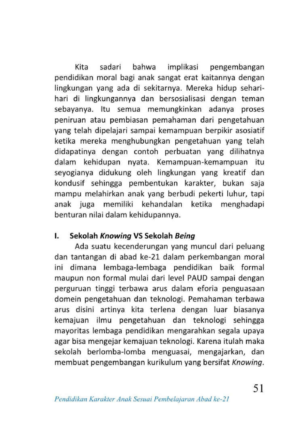 Pendidikan Karakter Anak Sesuai Pembelajaran Abad ke-21 by Dr. Otib ...