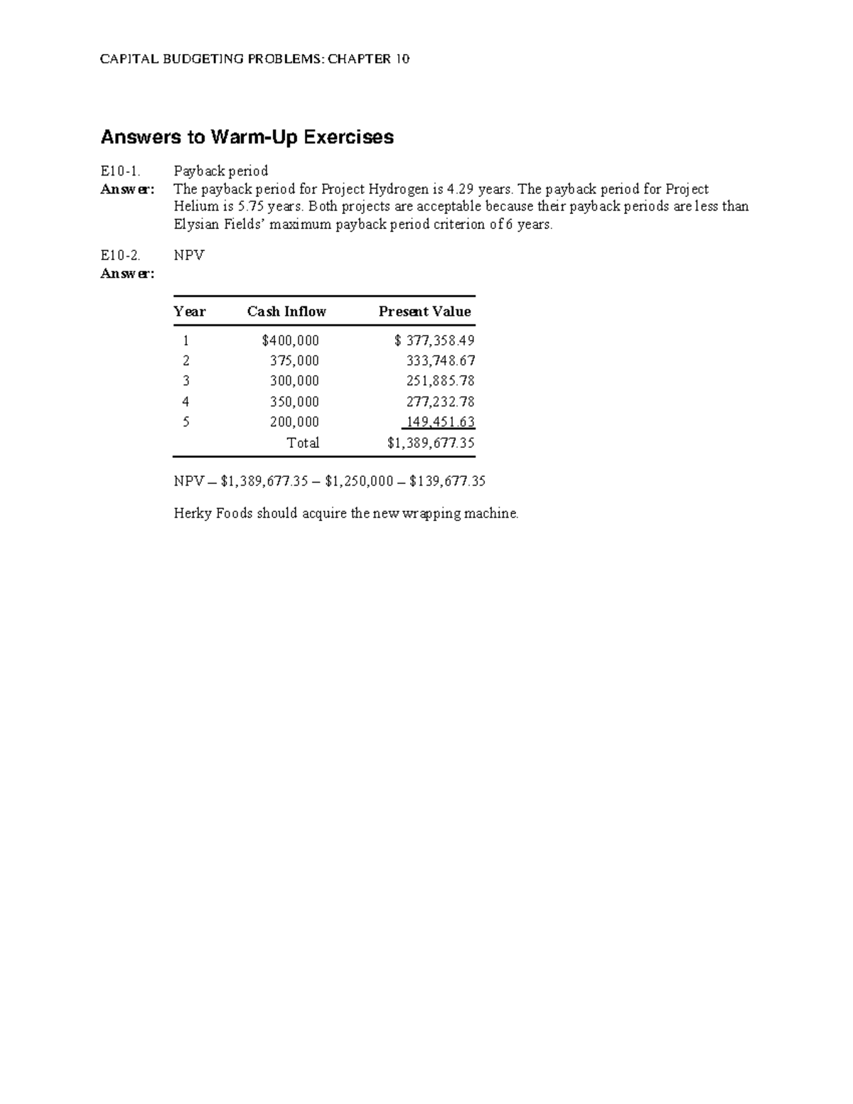 Principles Of Managerial Finance 13th Edition Solution Manual Studocu