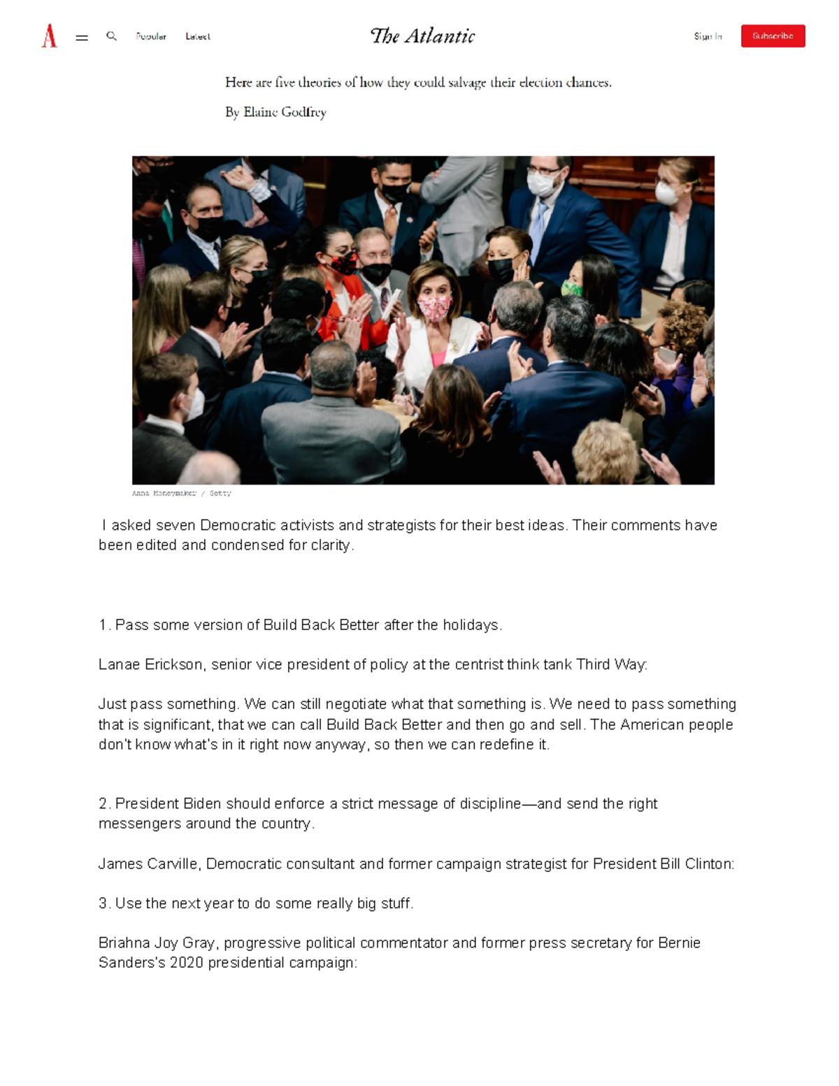 Future of the Democrats - I asked seven Democratic activists and ...