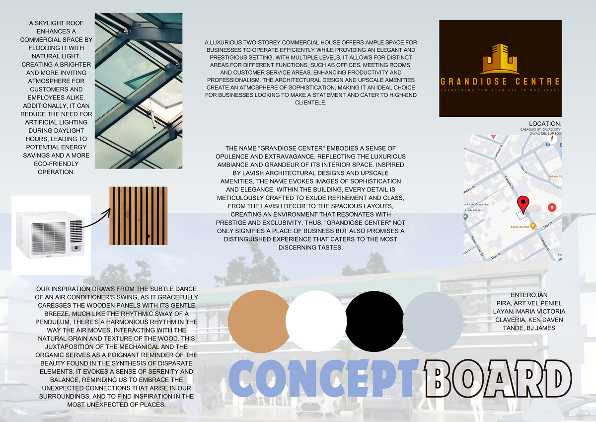 Concept board design 2 cb - LOCATION: CABAGUIO ST, DAVAO CITY, DAVAO ...