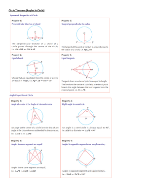 Formulae table - FORMULA Chapter 1 :Concept of Probability (a ...