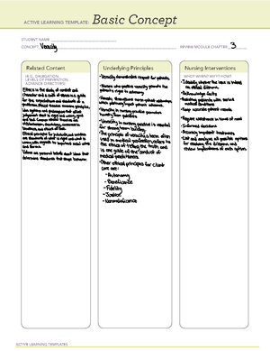 Temp 8 System Disorder Hypokalemia - ACTIVE LEARNING TEMPLATES System ...