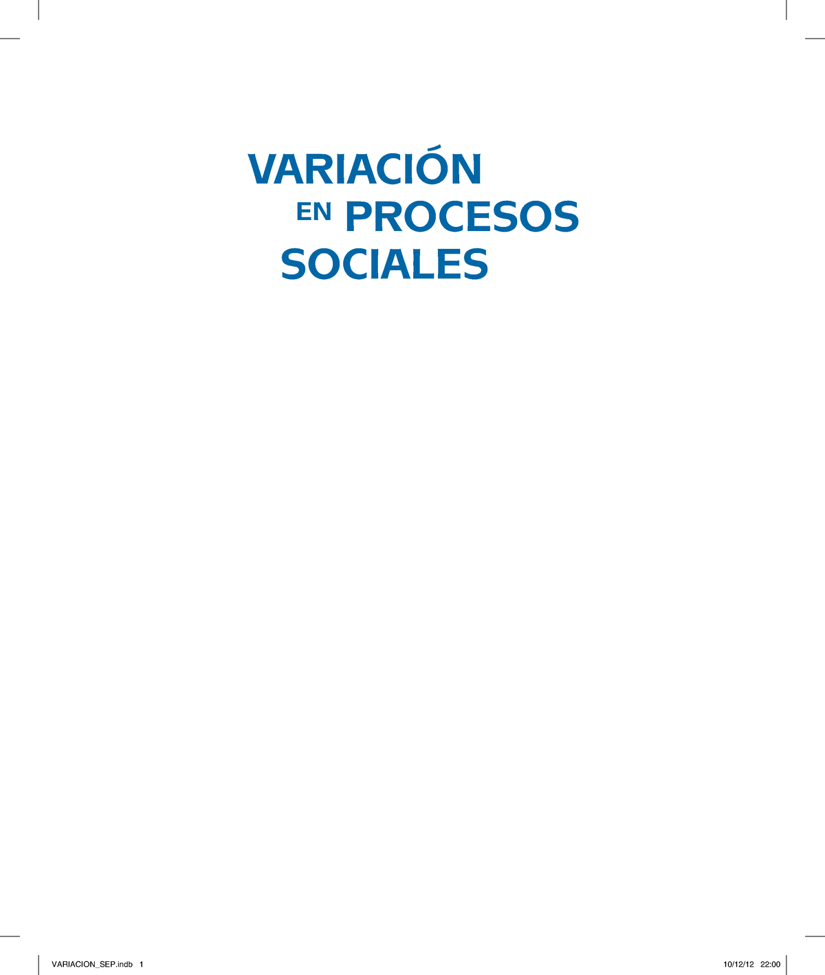 14Variacion En Procesos Sociales   La Población Es Un Hecho Dinámico