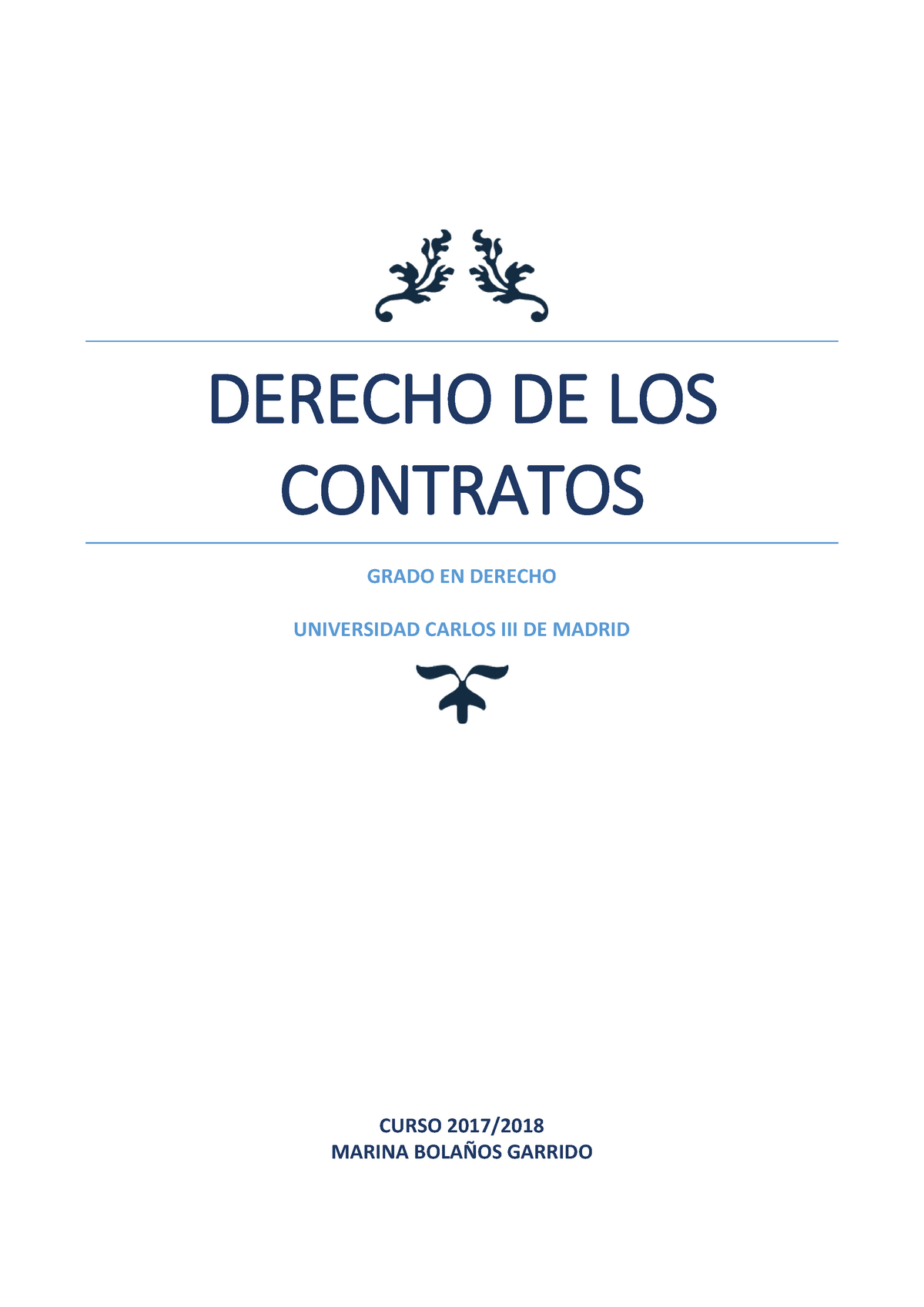 Derecho De Contratos - Warning: TT: Undefined Function: 32 DERECHO DE ...