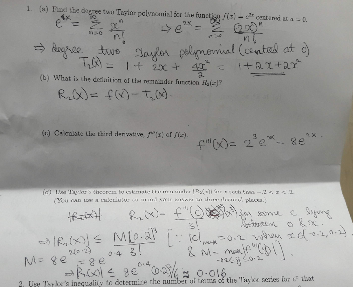 Worksheet 24 sol - sheet with solutions - MATH 222 - Studocu