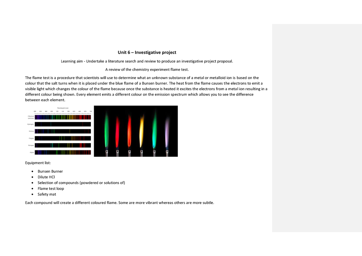 unit 6 assignment 1 applied science