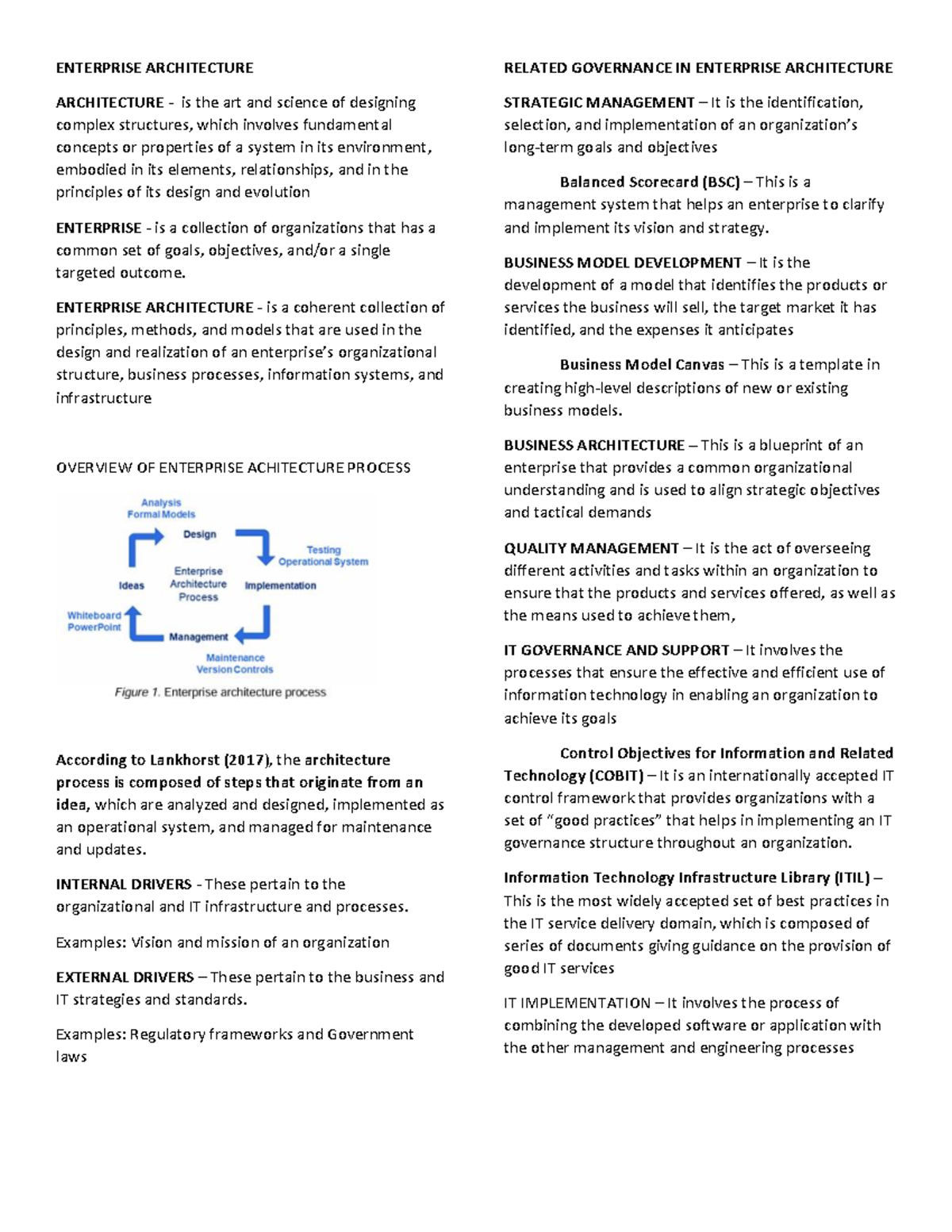 PR-EA Reviewwer - Reviewer - ENTERPRISE ARCHITECTURE ARCHITECTURE - is ...