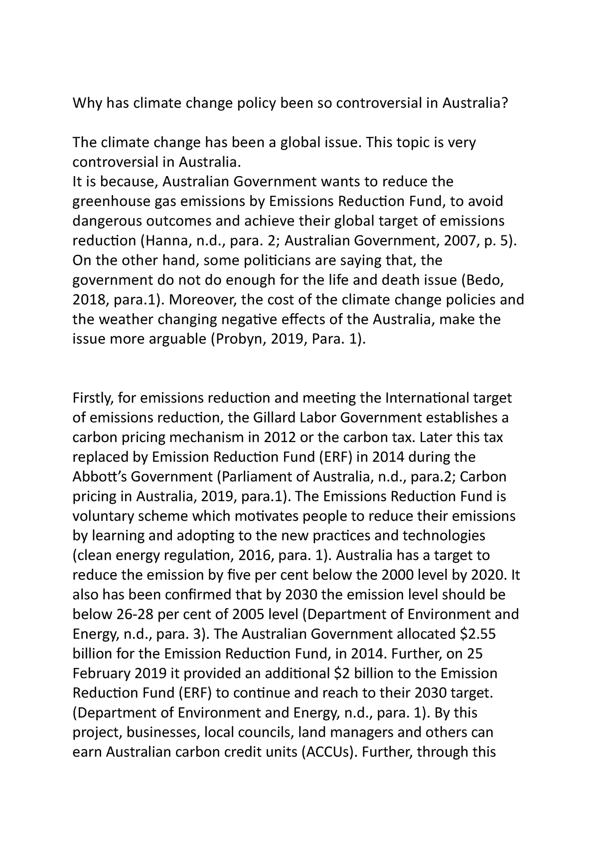 Why has climate change policy been so controversial in Australia ...