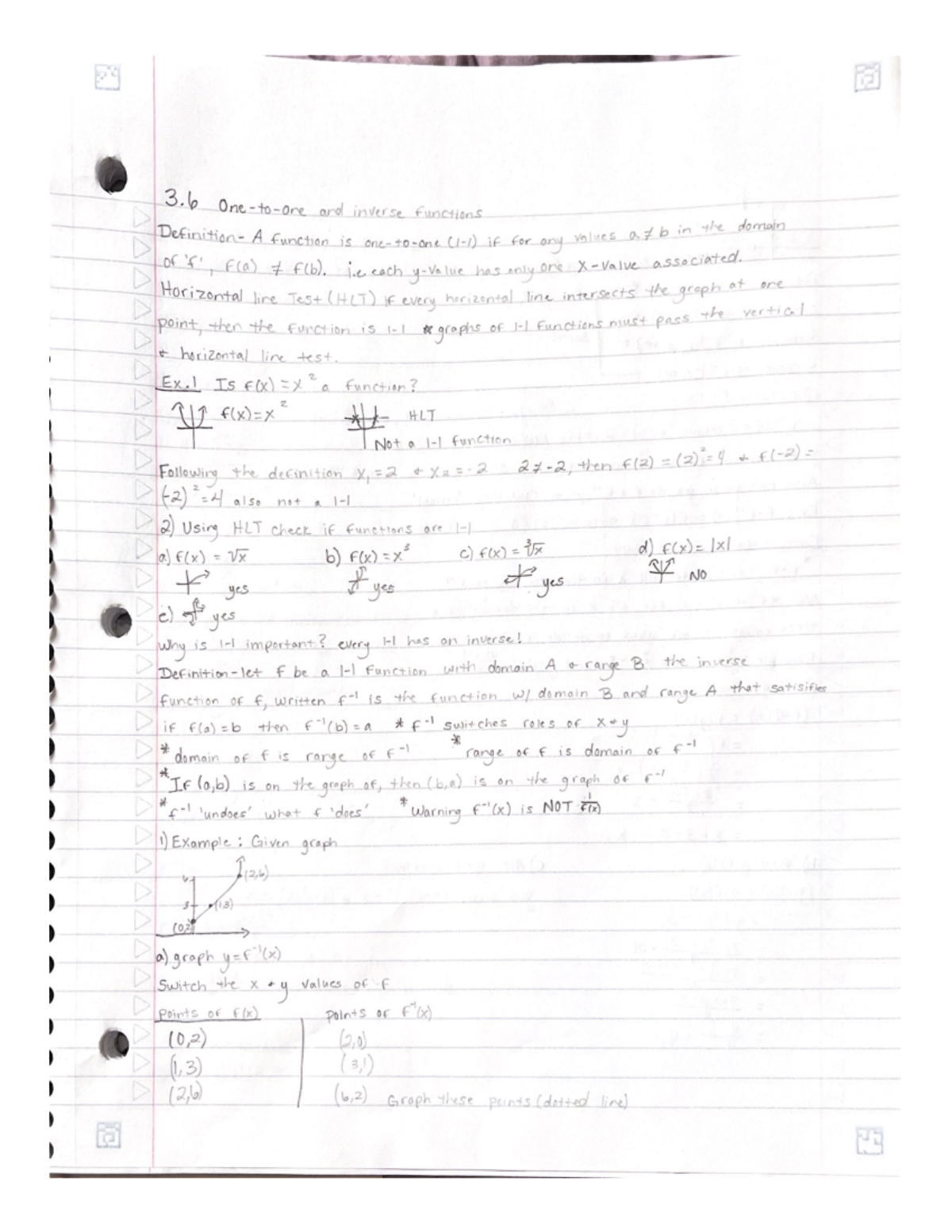 chapter 3.6 notes - MAC 1105 - Studocu