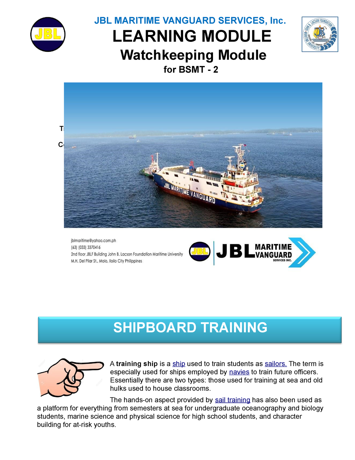 bsmt-2-shipboard-training-module-jbl-maritime-vanguard-services-inc