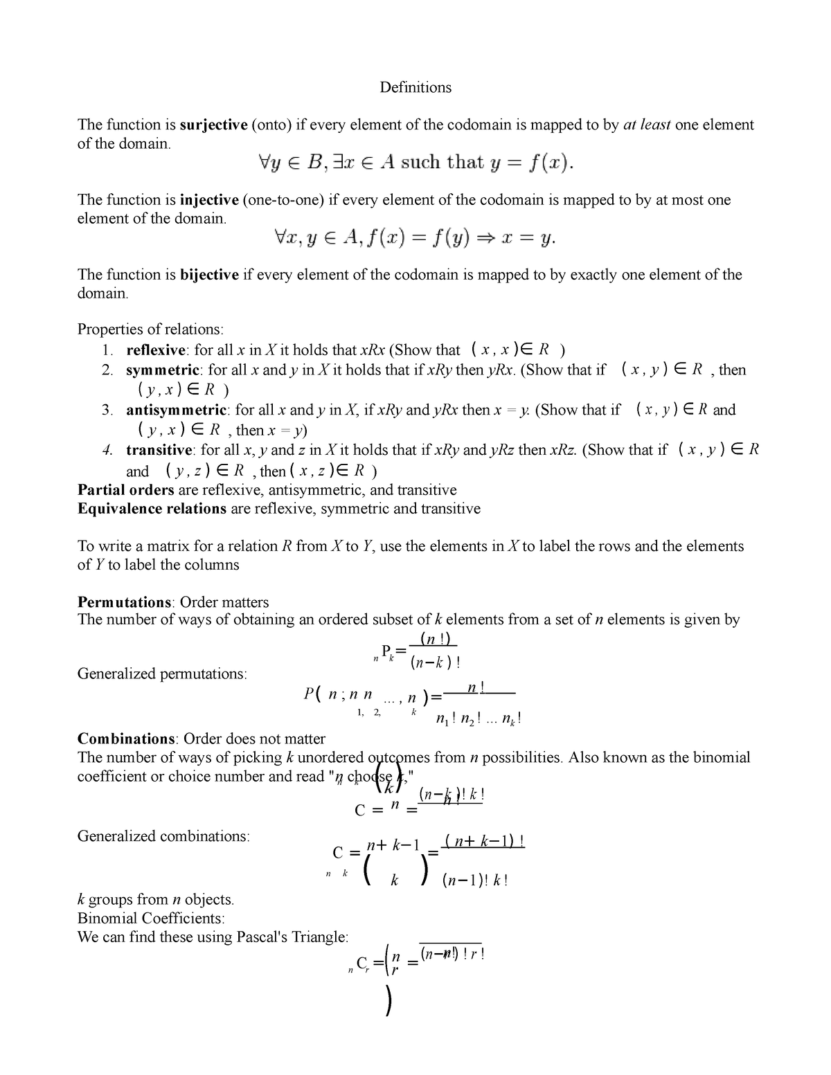 discrete mathematics essay