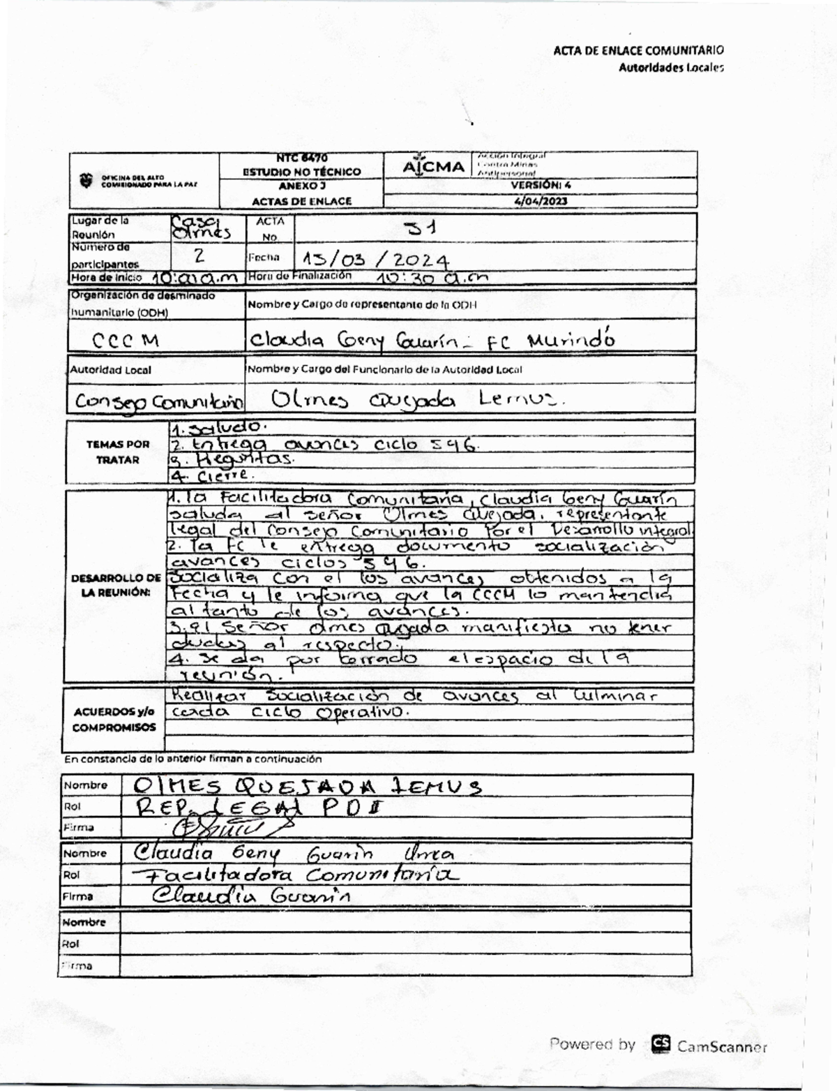 DOC-01 - Atr# DE E