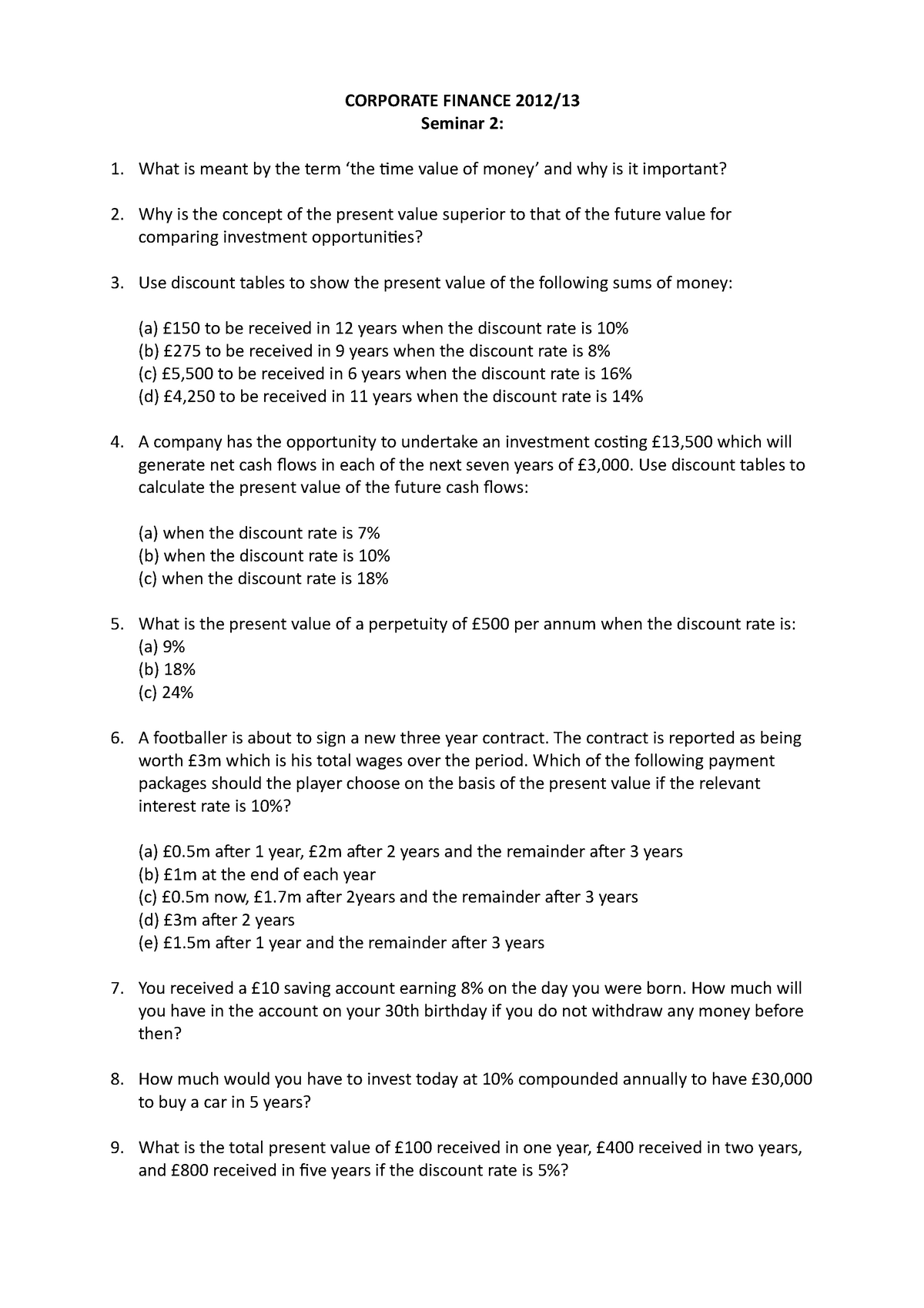 5004-seminar-2-questions-corporate-finance-2012-seminar-2-what-is