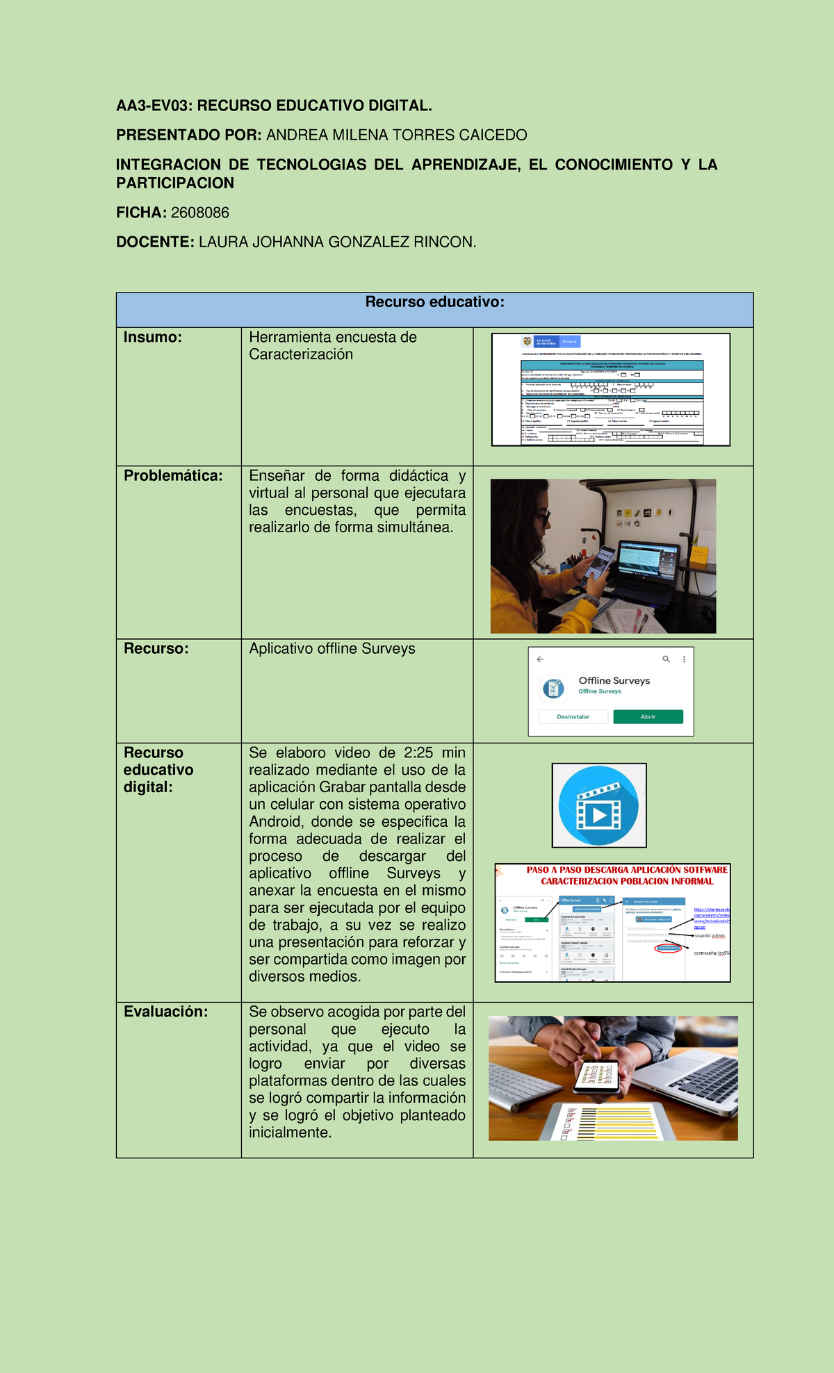 Actividad 3 - INTEGRACION DE TECNOLOGIAS DEL APRENDIZAJE, EL ...